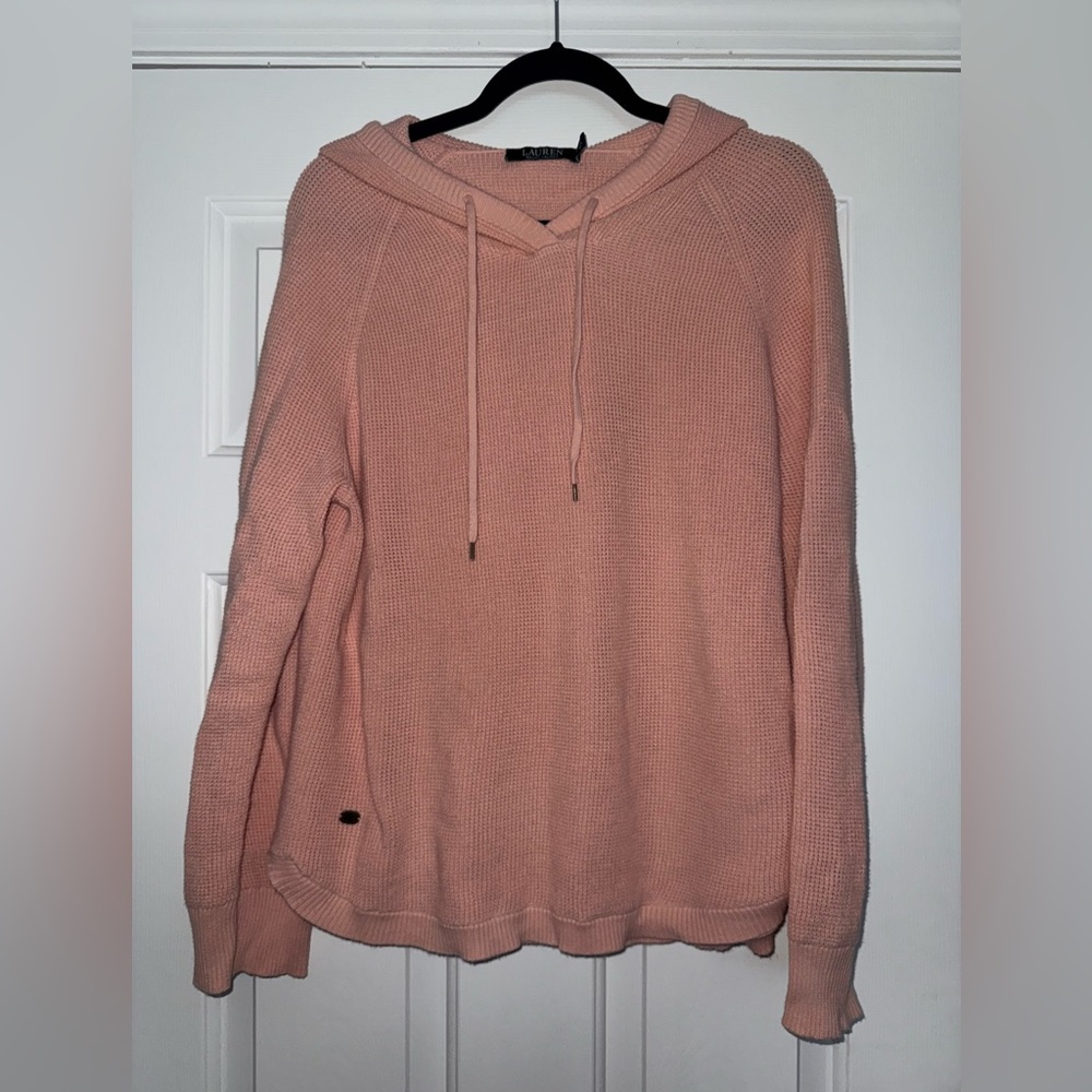 Lauren by Ralph Lauren hooded sweater in an XL EUC